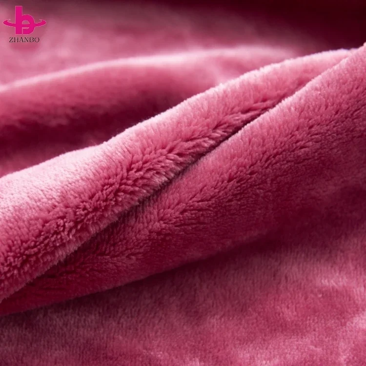 2024 Manufacture Hem edge or piping edge print flannel fleece chinese cheap queen bed blankets Eco-Friendly raschel blanket