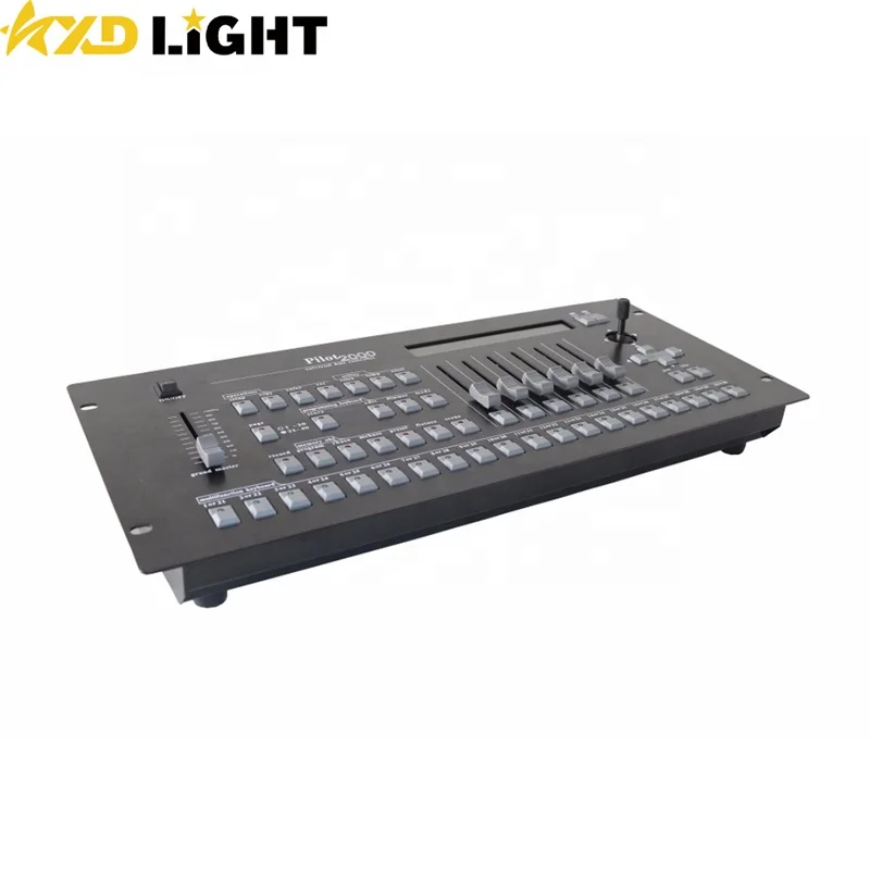 Pilot 2000 console for stage light moving head par cans wall washers effect lights dmx 512 controller mini dmx lighting control