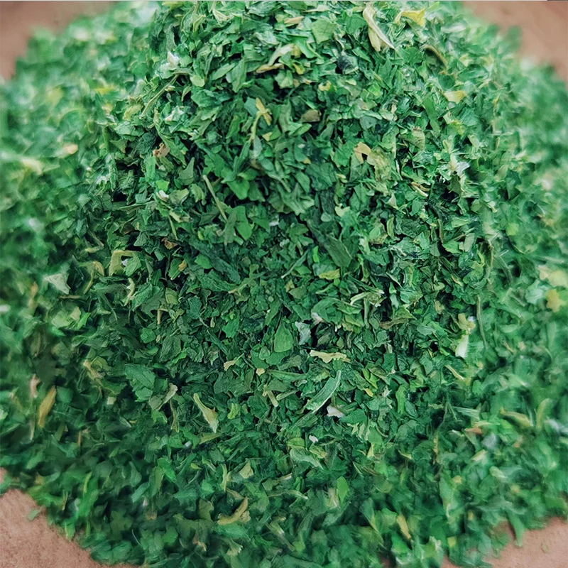 Manufacture Supply Natural Dehydrated Celery Leaf 3x3mm