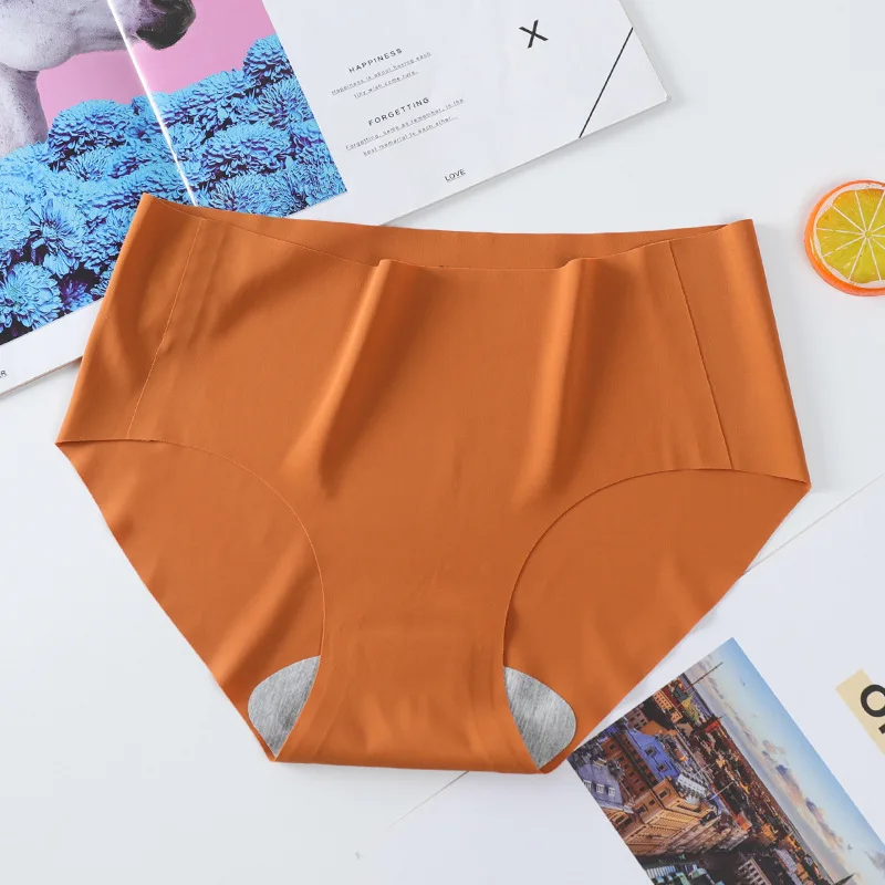 Wholesale One Piece Sleep Underwear Ice Silk Seamless Breathable Panty For Women