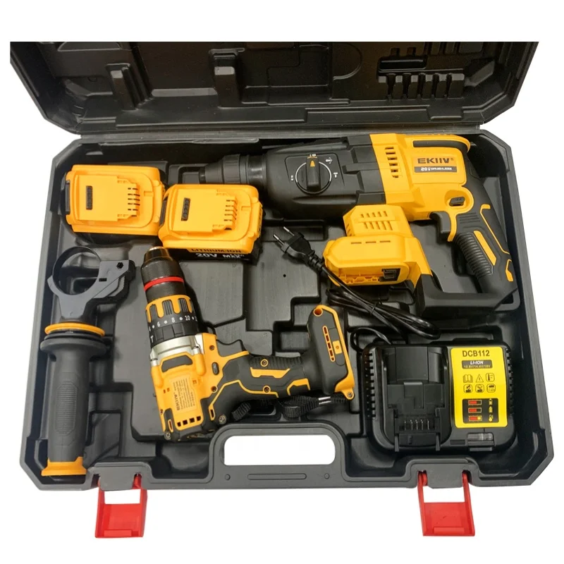 Factory High Quality Cordless Power Tools 21V Electric Brushless Wrench Screw Driver Electric Impact Screwdriver