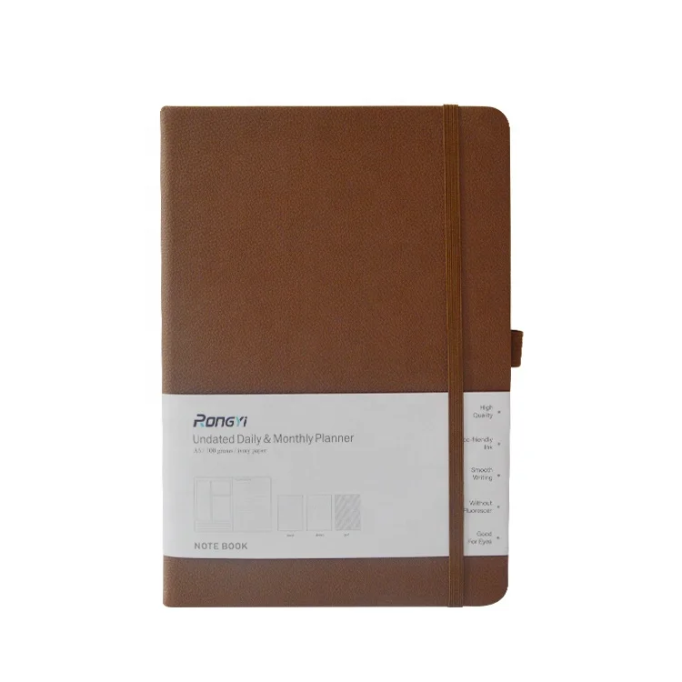 Wholesale Stock Custom Planner Notebook Agenda 2025 With Logo Custom Printing