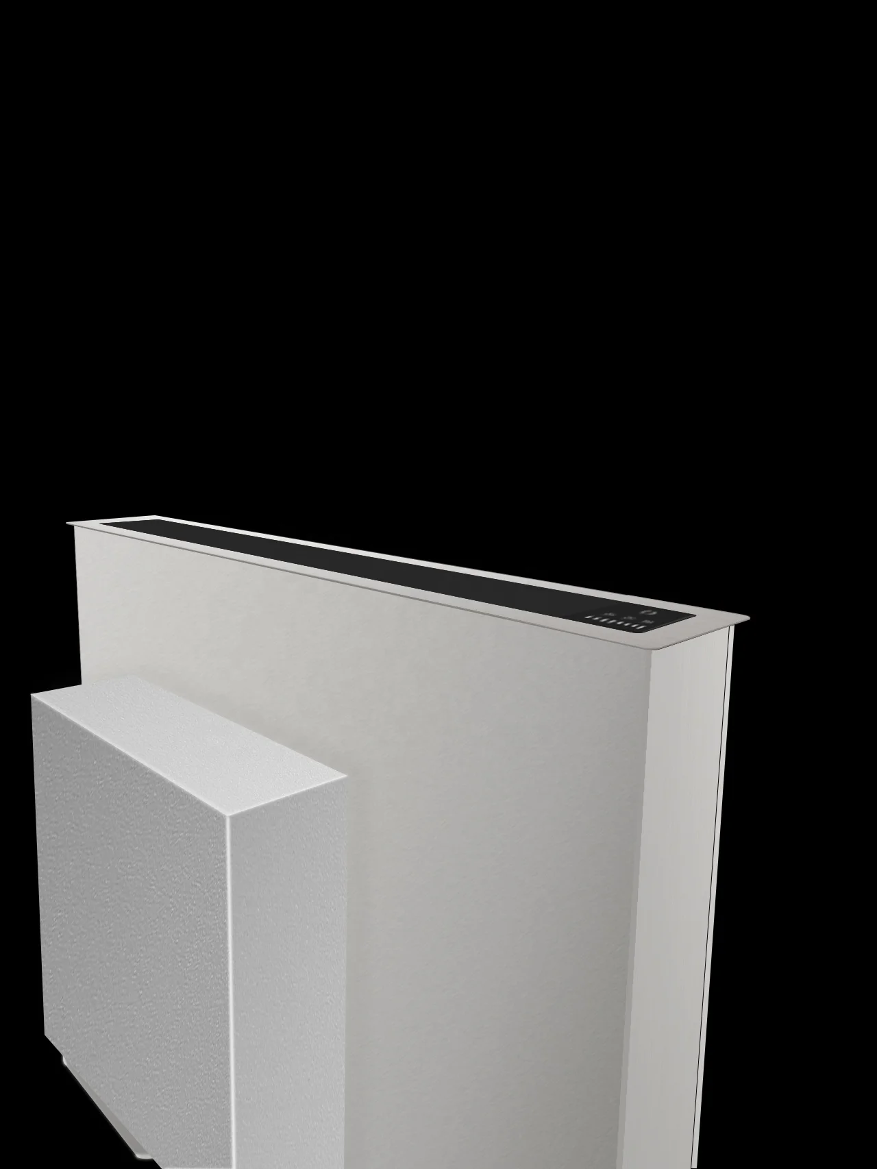 2024 new design downdraft down air cooker hood