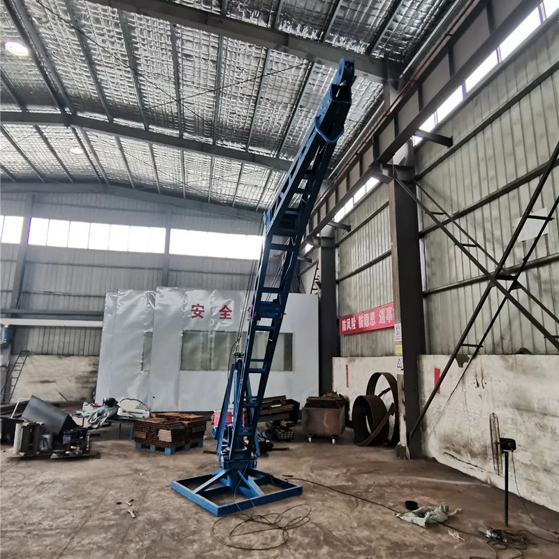 Small crane for dock deck high floor fish pond crane is suitable for loading and unloading cargo in workshop warehouse, fishing