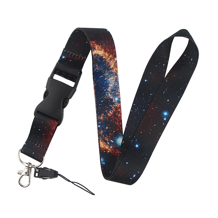 Low MOQ Manufacturers Sublimation Printing Custom Polyester Lanyards with Logo Custom Free Design