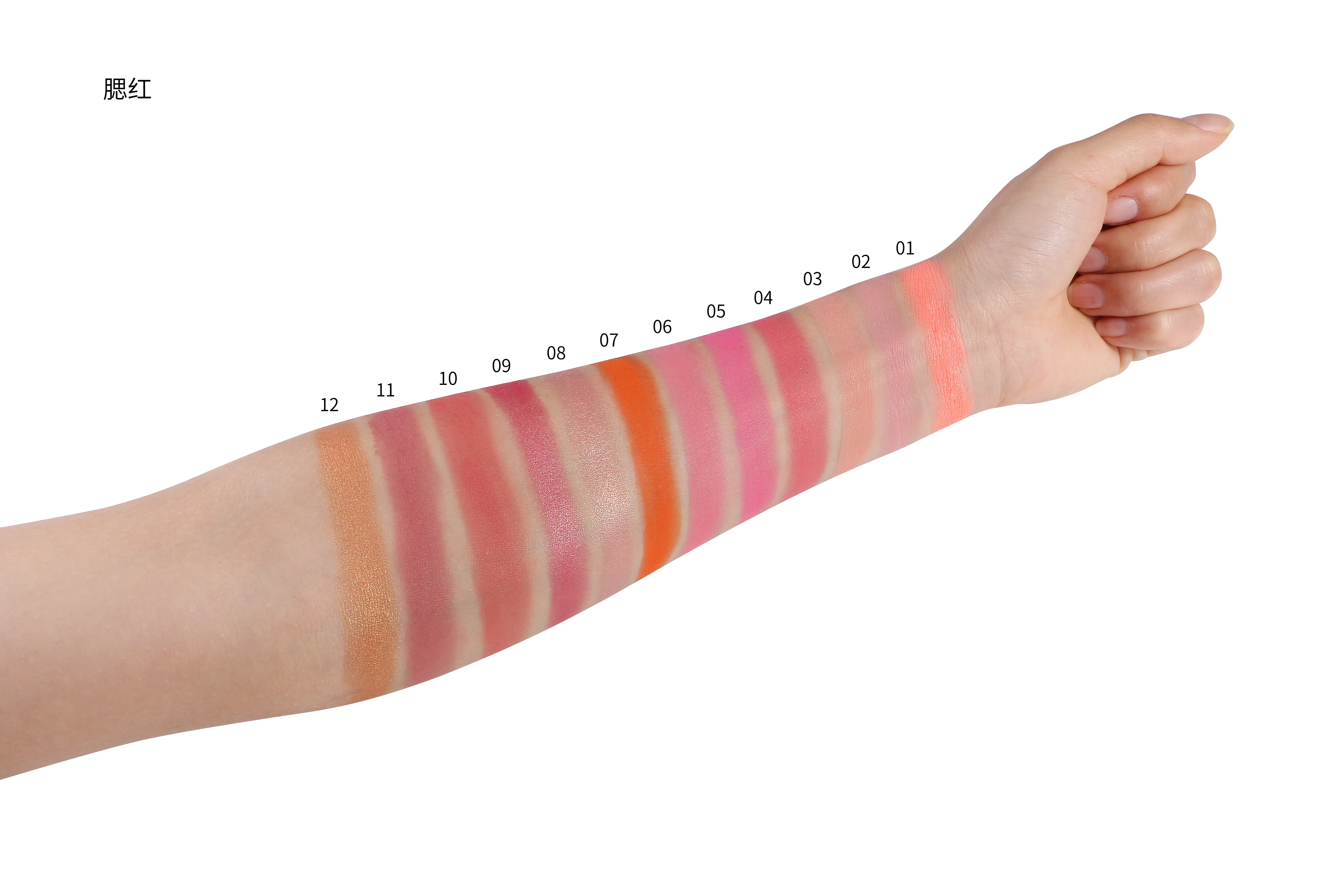 Diy Powder and Cream Formula Highlighter Contour Blush Palette Makeup Powder Contour Palette High Pigment Contour Pressed Powder