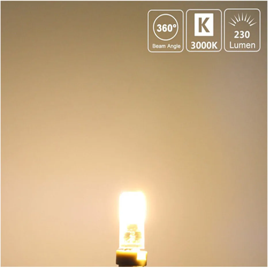 Factory Direct Sales Dimmable Mini DC12V 1.5W G4 LED LED Bulb 360 Beam Angle Lights Crystal Light Chandelier lights bulb