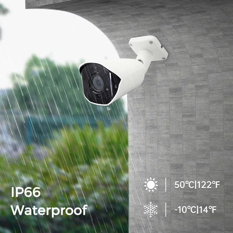 Best Commercial 1080P HD All Set 8 8Channel System Security Camera With DVR 2Mp Tvi Bullet 8 Camera Tuya PoE NVR Kit