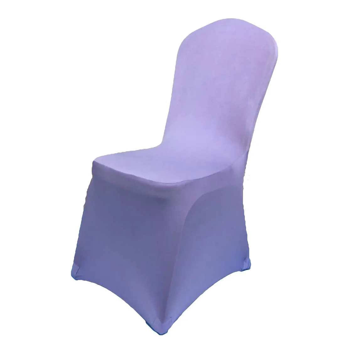Free sample factory wholesale cheap Dining Wedding banquet Spandex Elegant Chair Covers