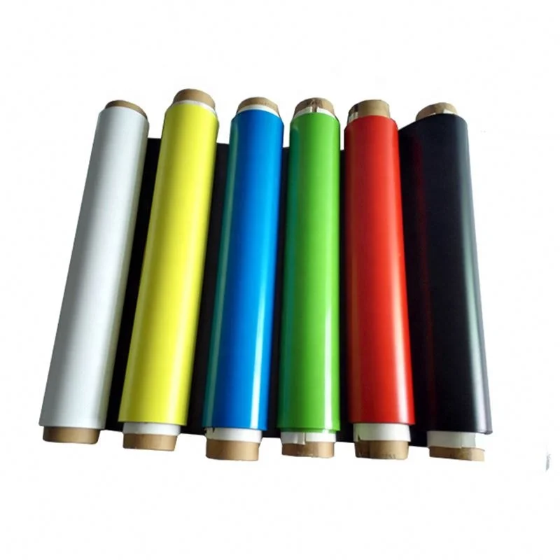 Coloured vinyl magnetic sheets & rolls
