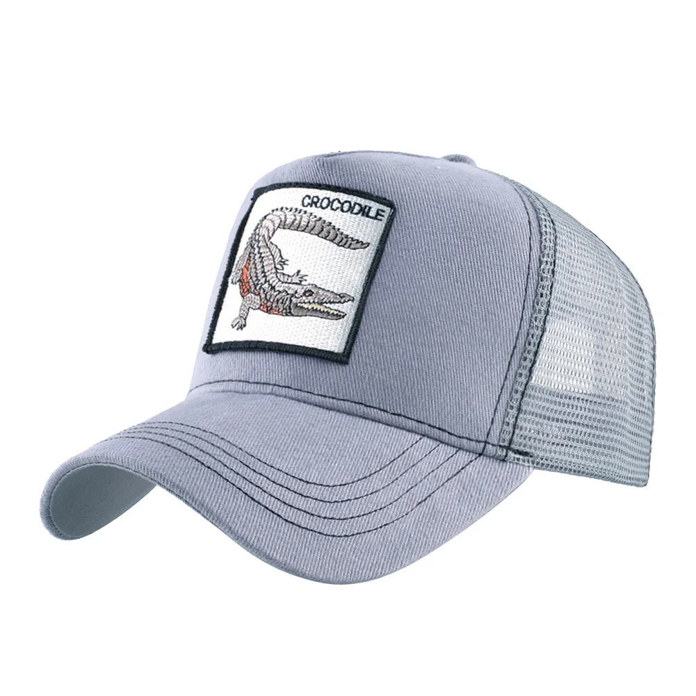 ELLEWIN Wholesale Custom Cotton 5 Panel Men Mesh Embroidery Patch Logo Curved Brim Cap Trucker Hat