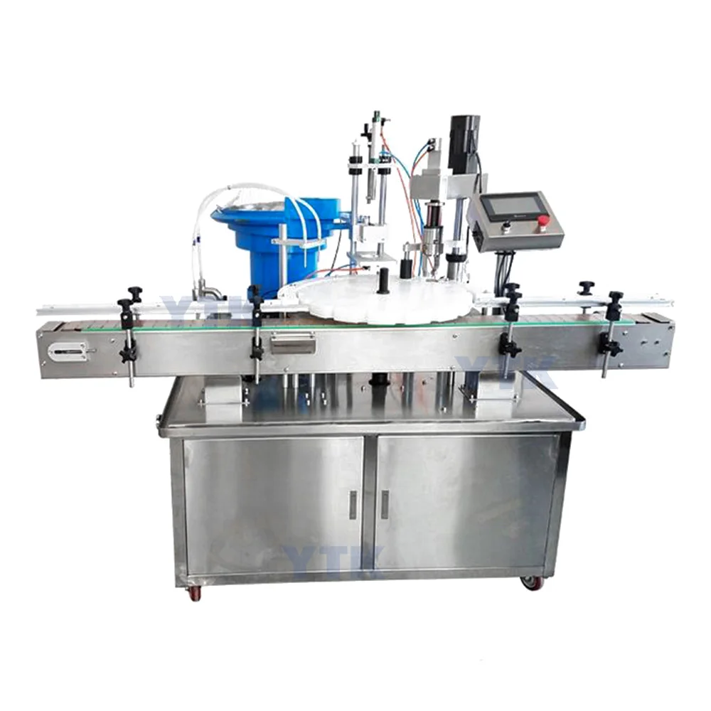 YASON YTK-AFC1 Automatic Liquid Ampoule Liquid Water Bottle Filling And Sealing Capping Machine Production For Small Business