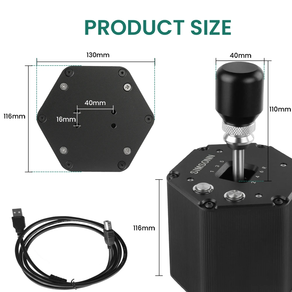 high quality SIMSONN  Pc Game Racina Usb Handbrake Sim Racing Handbrake Usb Handbrake Sim With Great Price