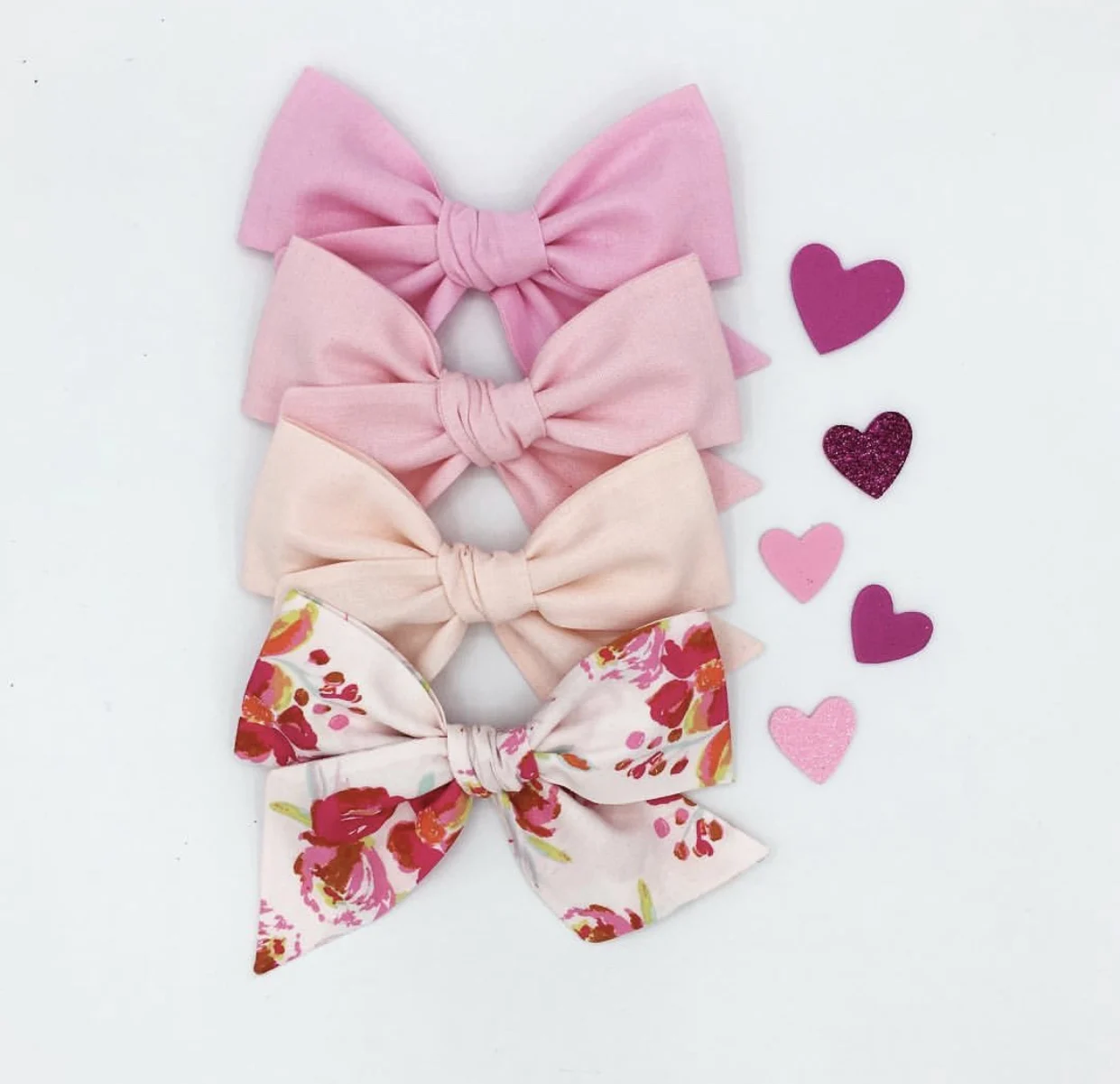 Банты для маленьких девочек на заказ ручная работа на день святого валентина льняные банты для головы льняной бант ручной работы
