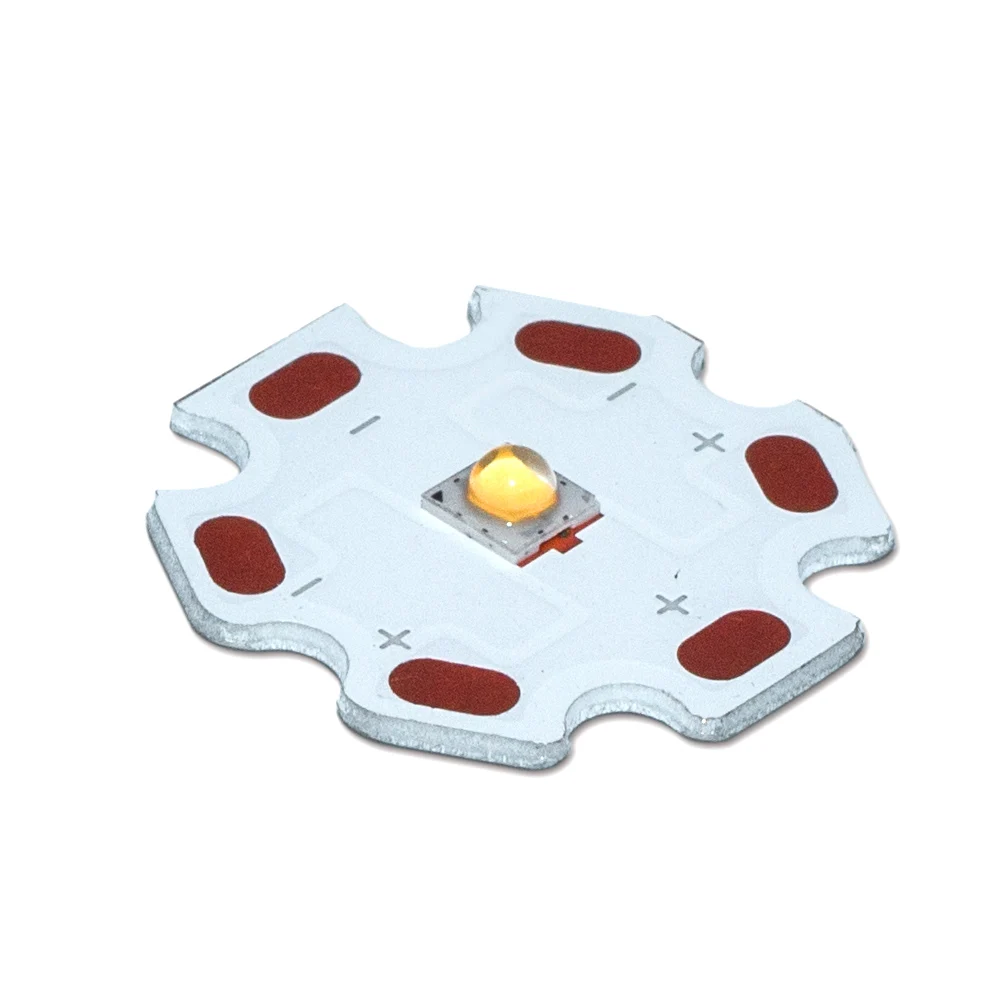 
in stock 20mm star Aluminum Base with smd 3000k 3535 led PCB printed circuit board pcb assembly 