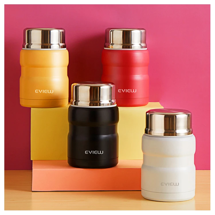 Custom Stainless Steel Food Container Warmer Thermal Insulated Vacuum Food Flask