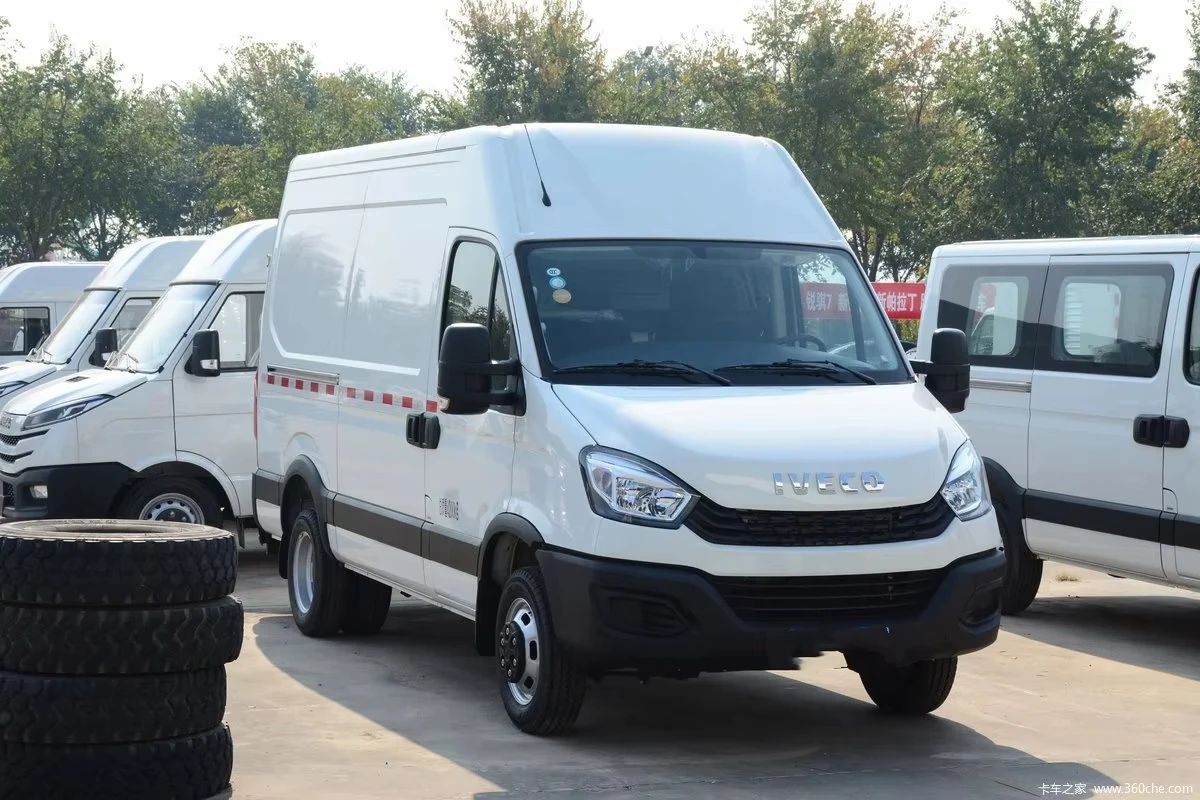 2024 Ivecos Ou Sheng 2-seater Light Cargo Van 145hp 2.0T Long Axle High Roof 130km/h Enclosed Van Car Hydraulic Steering System