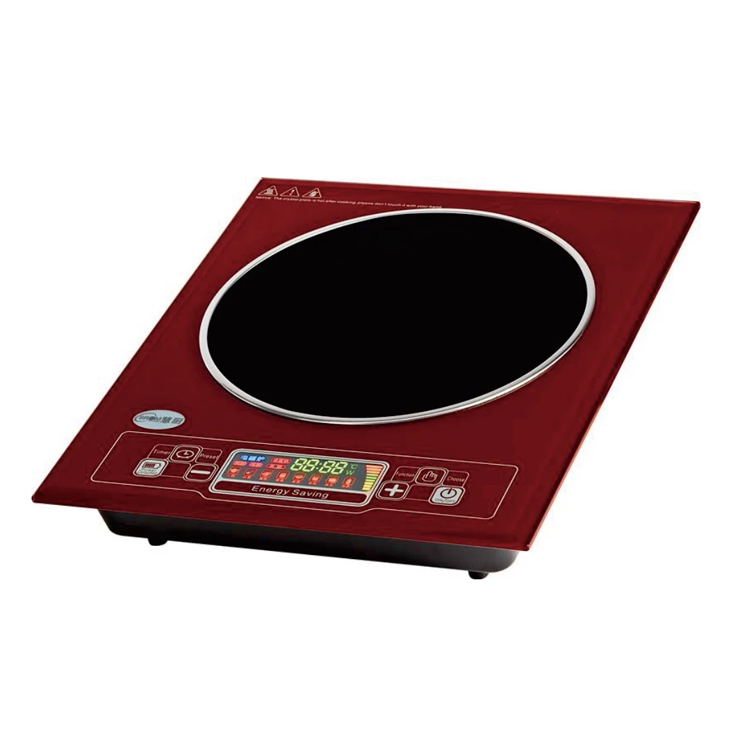 1800W single hob tempered glass cover induction cooker porridge cooker built-in cooktop multifunction hot pot electric cooker