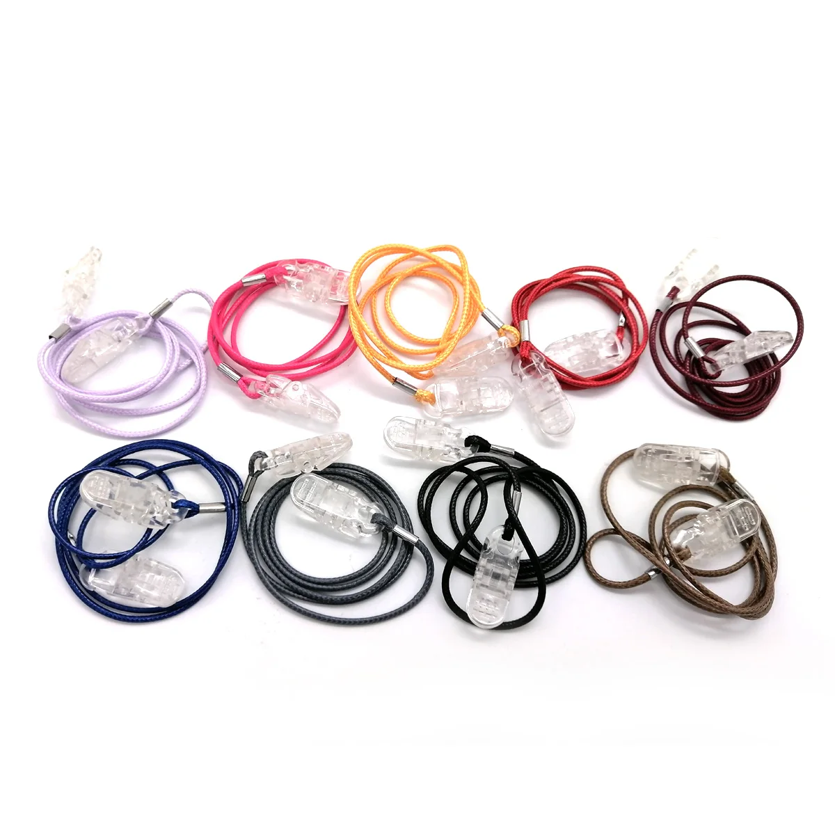Customized Color Ear Neck Loop String Rope Holder Lanyard Cord Chain Glasses Accessories Face Masking Strap