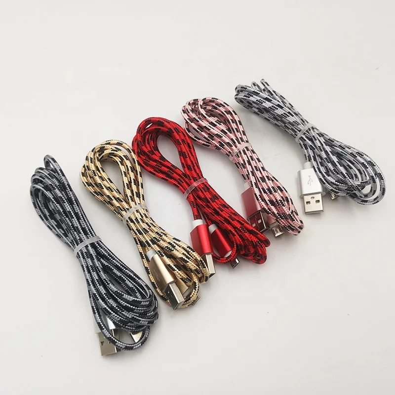 
2019 New Product Ideas 1M 3FT Gray Fast Charging Cable Usb for Micro Usb Cable 