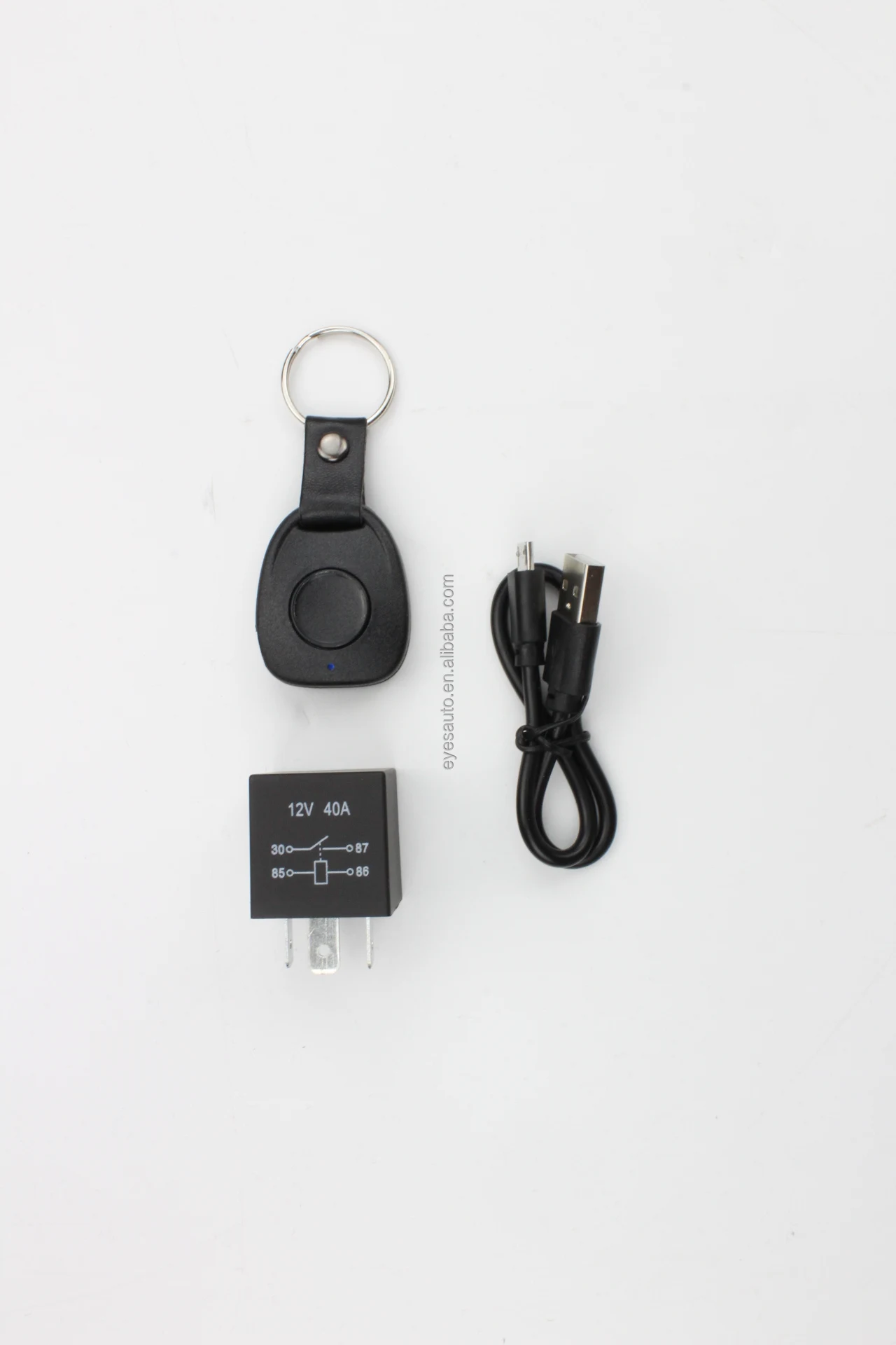 ready to ship car mini portable security start stop safety alarm relay kill unit remote car alarm for Toyota