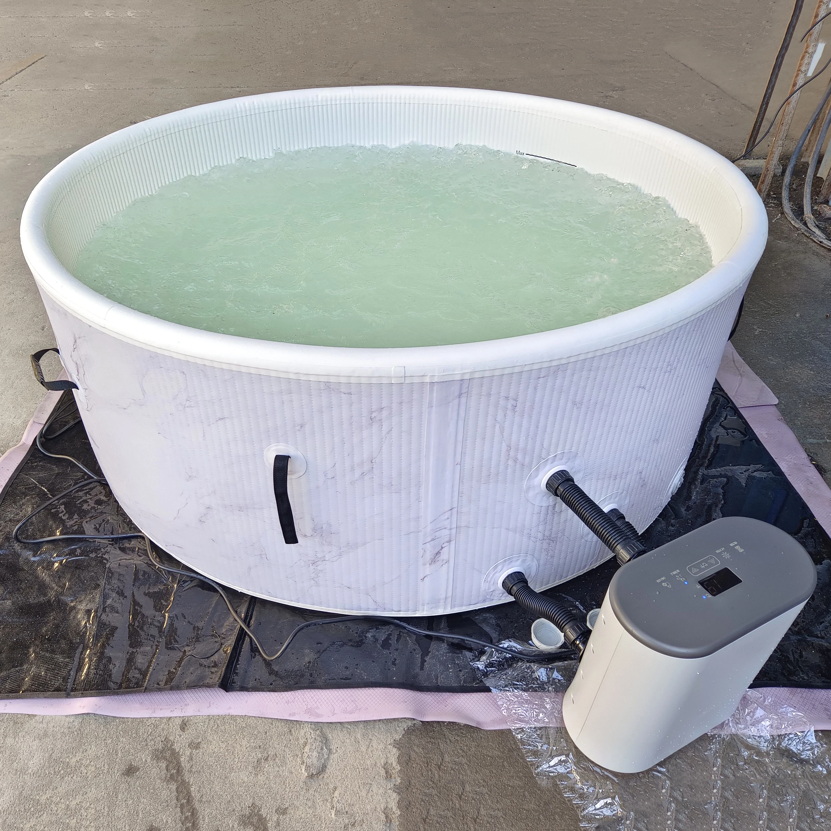 High Quality Air jet Hot Tub Easy Use Inflatable Swimming Pool SPA Hot Tub 4-6 Person SPA Massage Inflat Hot Tub