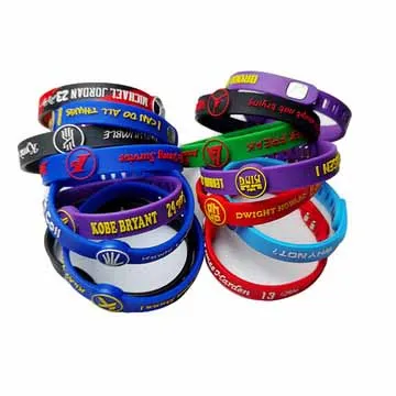 High Quality Customized Silicone Bracelet Personalized Rubber Wrist Band Promotional Silicone Wristbands