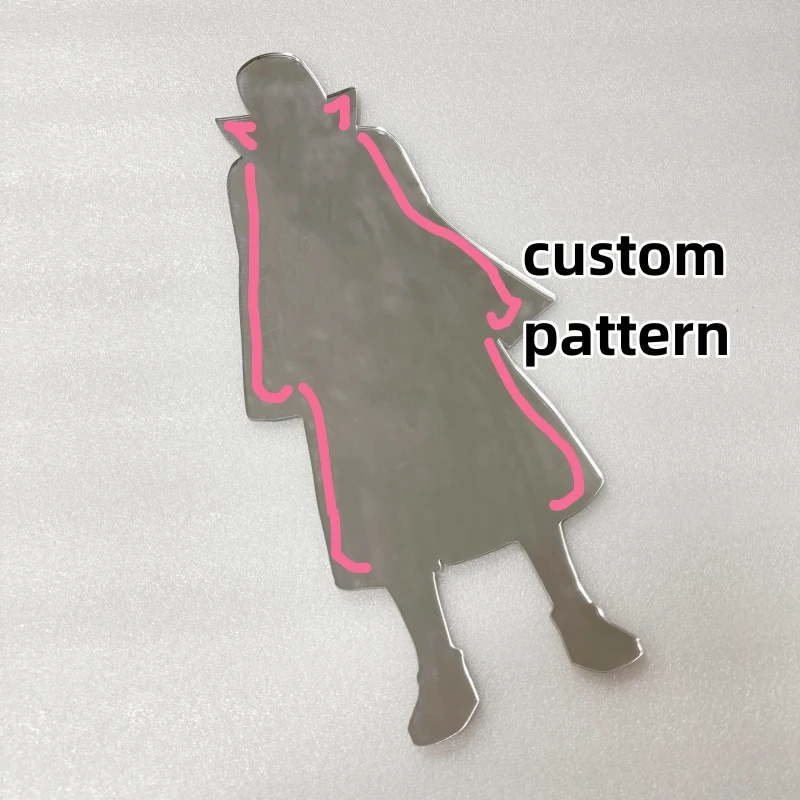 Factory Wholesale Custom Home Wall Acrylic Decor Mirror Decoration Mirror Acrylic Sticker