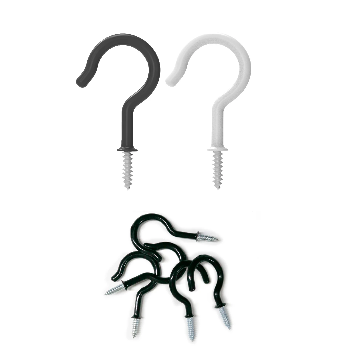 Новое поступление, настенные крючки для чашек, потолочные крючки для подвешивания чашки без анкерного винтового крючка