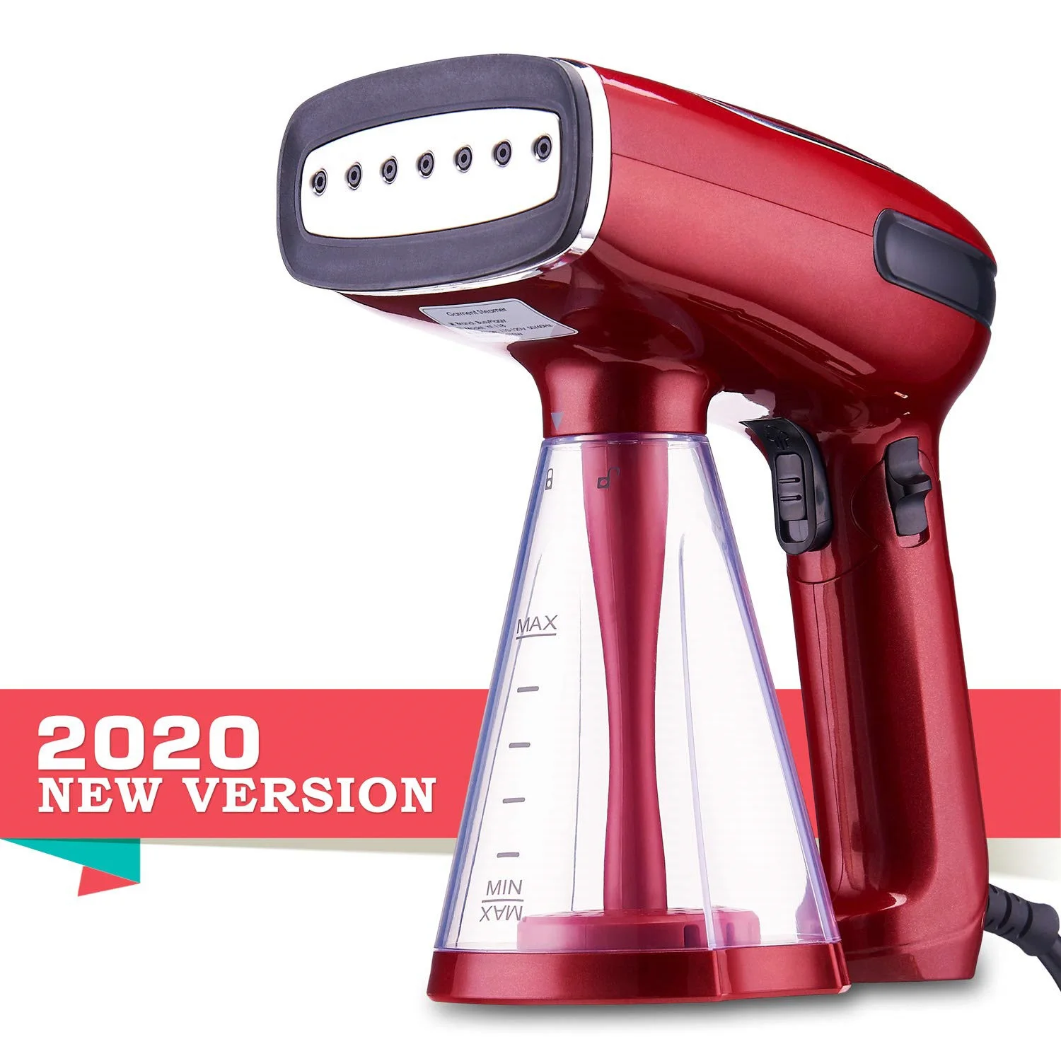 Portable Foldable Home Clothes Garment Care Household Appliances Fabric Vertical Steamer with Steam Iron Brushes