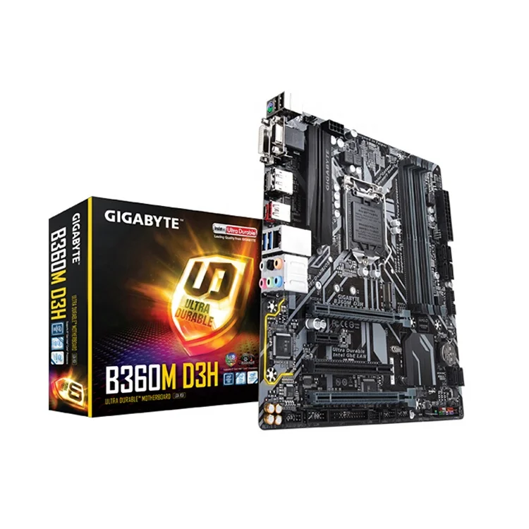 GIGABYTE Intel B360 HD3 Motherboard Intel B360 LGA1151 Motherboard B360M Motherboard