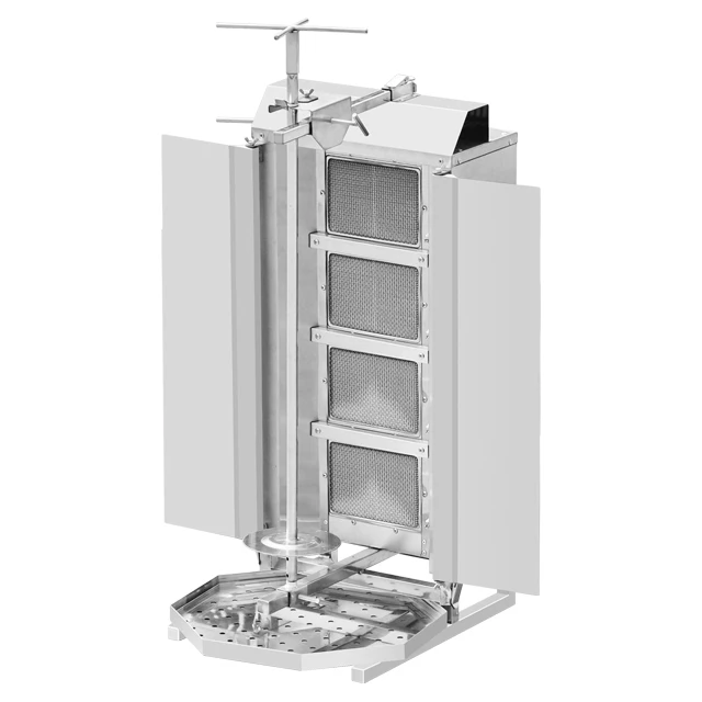 Stainless Steel Hand Lift Shawarma Machine Kebab Equipment Doner Kebab Meat Machine For Sale