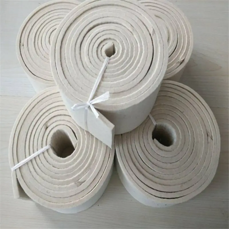 Hot sale 10mm Thick White 100% Wool Felt for Industry