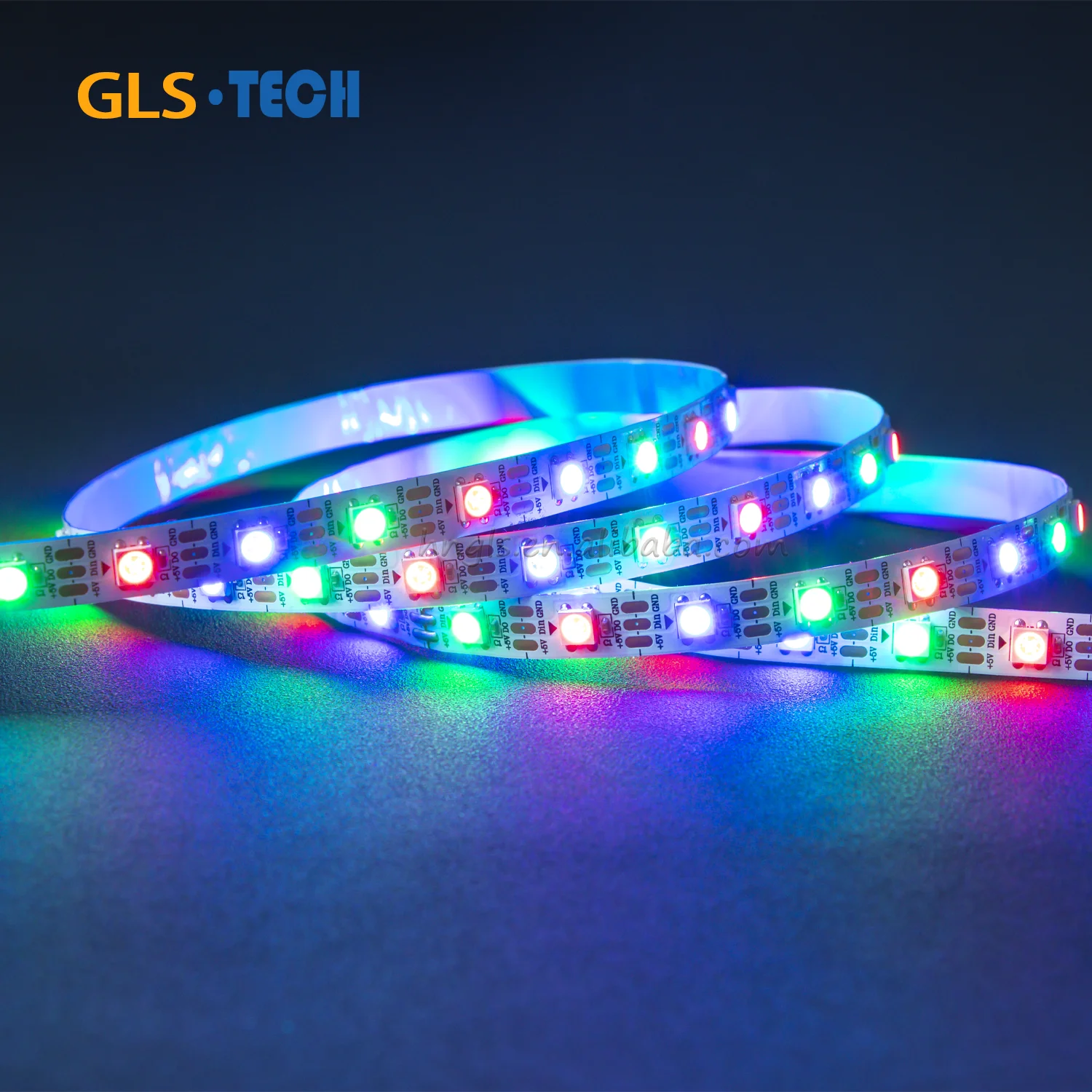 WS2812B пиксели RGB полноцветная светодиодная лента 60 светодиодов/м 5 В SMD 5050 WS 2812 волшебная