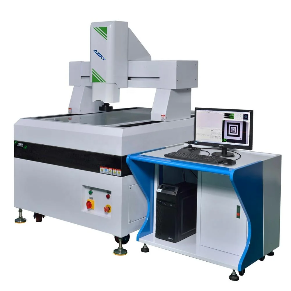 High Precision Auto Program CNC 2D 3D Optical Measurement Machine Equip  Renishaw Probe Support Customization