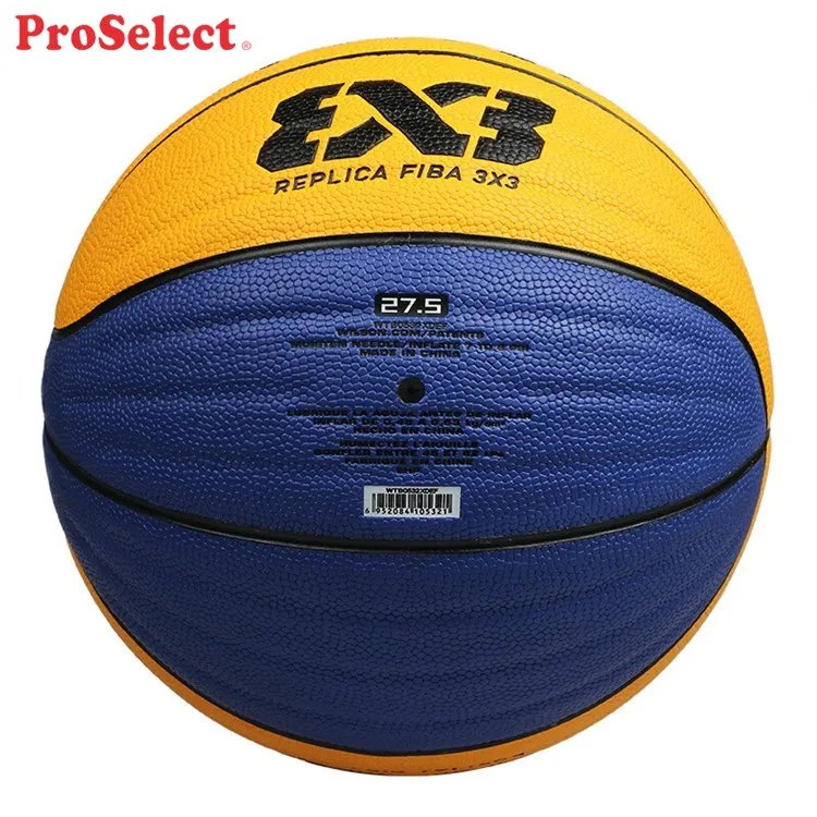 Proselect Custom Color 27.5 Inch Indoor Official Game Wilson 3x3 Basketball