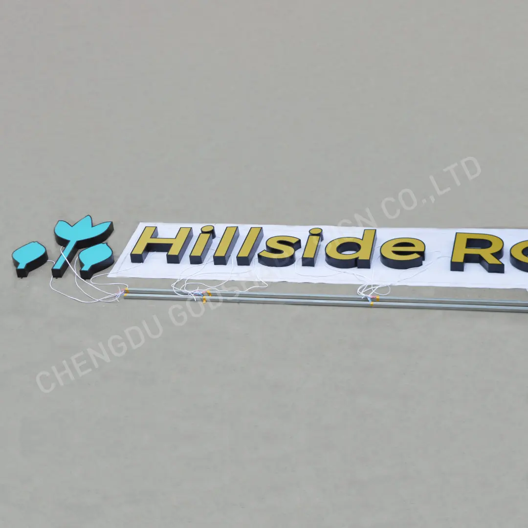 3D Led Logo Sign Illuminated Sign Customized Led Letter Sign