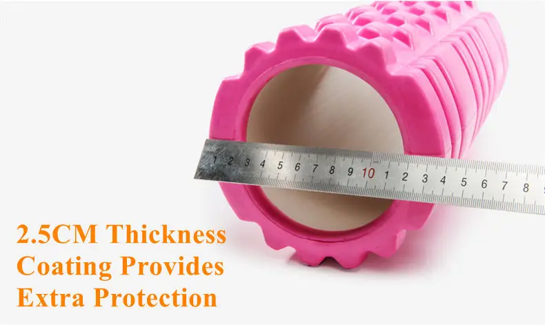 Color Circular Pilates Resistance Training Environment-Friendly Material Yoga Massage Roller