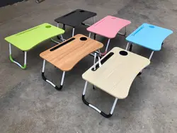 New Design Movable Portable Laptop Table Bed Study Table Factory Supplier
