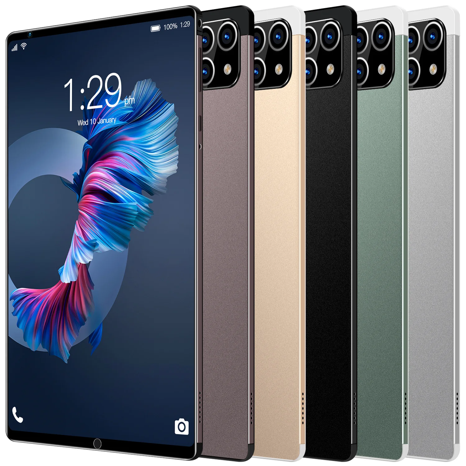 Slim Portable Smart Android GMS Option 4G Android Tablet PC 8inch with GPS