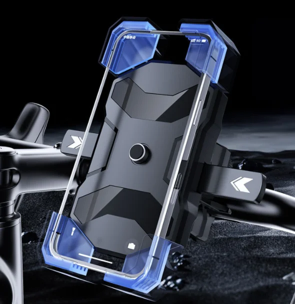 2024 New Outdoor Anti-shake Phone Stand for Mountain Bike & Motorcycle Mobile Phone Holder Waterproof mount