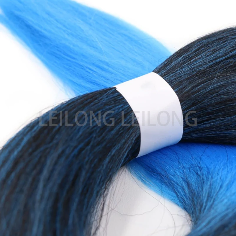 Wholesale Synthetic braid hair extension Pre-Stretched Braids 2X 3X 4X Synthetic 26inch braiding hair Pre Stretch