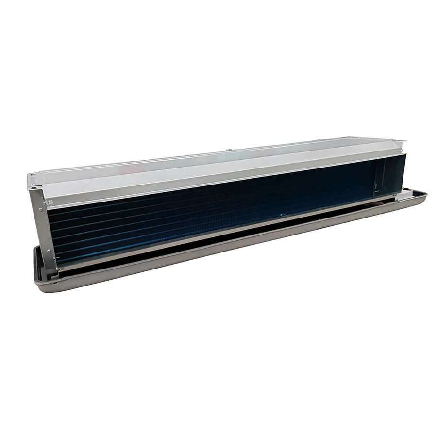 Water Chiller Fan Coil Unit EC Motor Inverter Ceiling Concealed Water FCU Horizontal