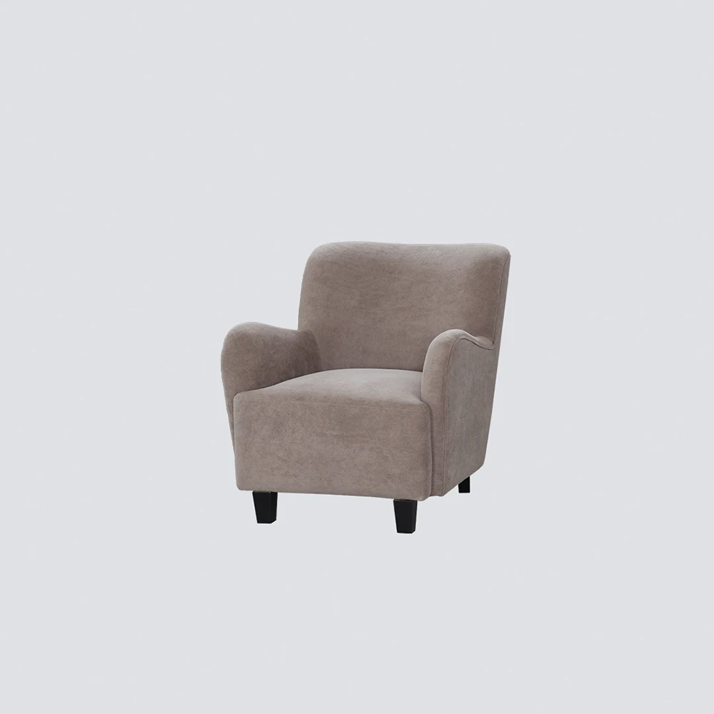 NS FURNITURE living-room upholstery modern design occasional chair fabric single sofa set one seat leisure living-room chairs