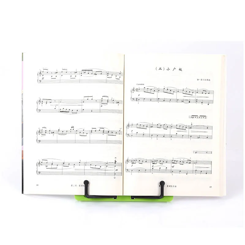 Portable Music Stand Hand-Rolled Piano Music Stand Piano Desktop Reading Rack Reading Rack