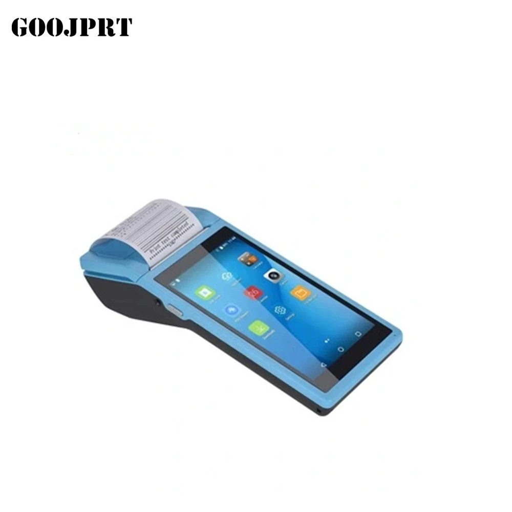 5.5-inch mini mobile Ticket Printer pos billing machine pda android 8.1