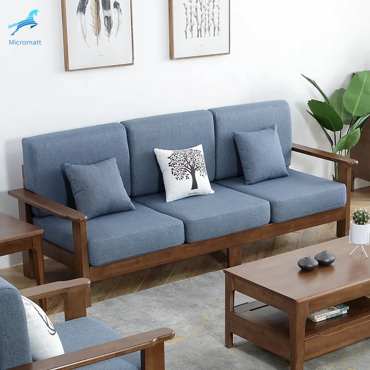 Customizable Furniture Living Room Customizable Dark Color American Style I Shaped Sofa