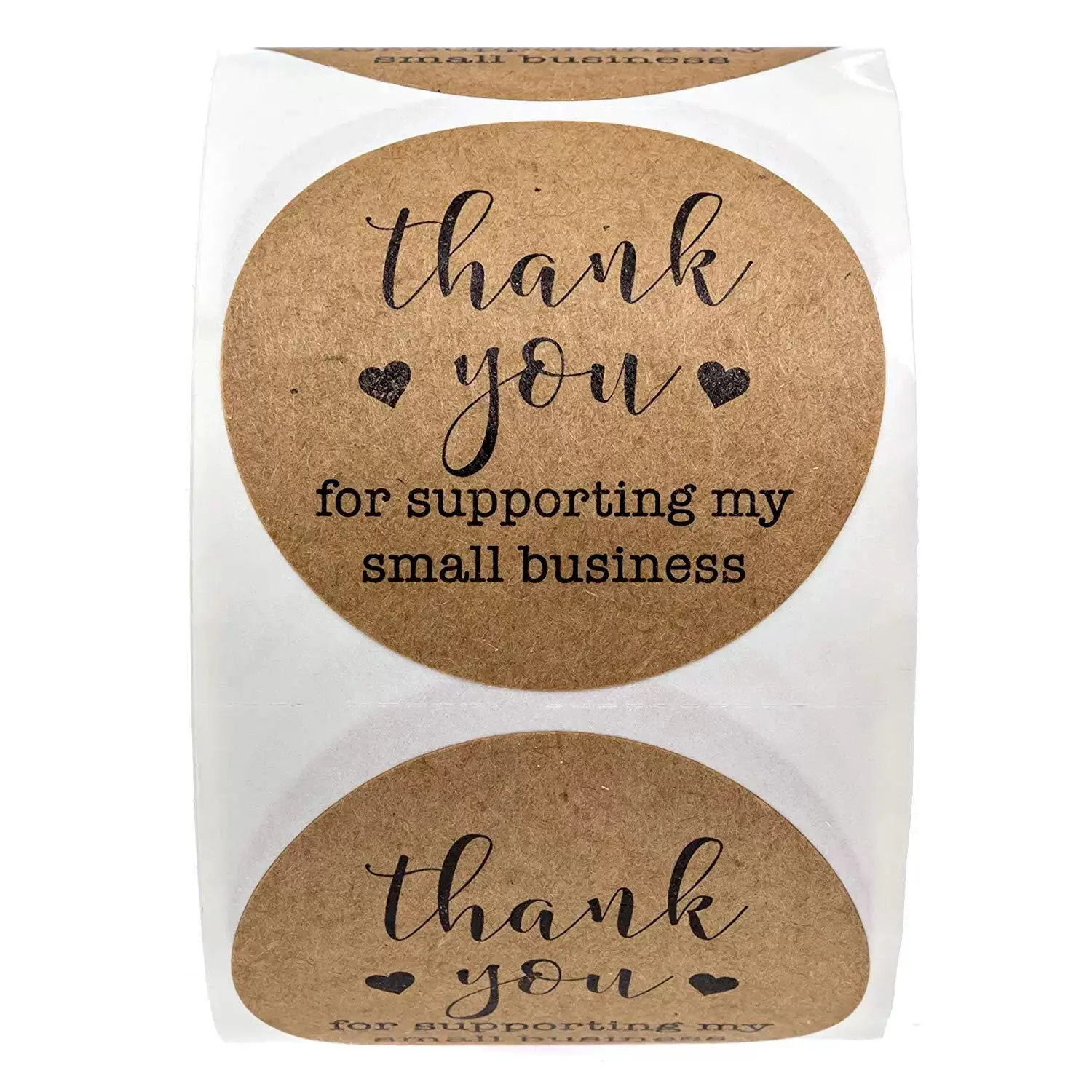 Round Transpirent Seal Self Adhesive Label Stick On Name Labels For Clothes Clothing Tins Stickers Gold Paper