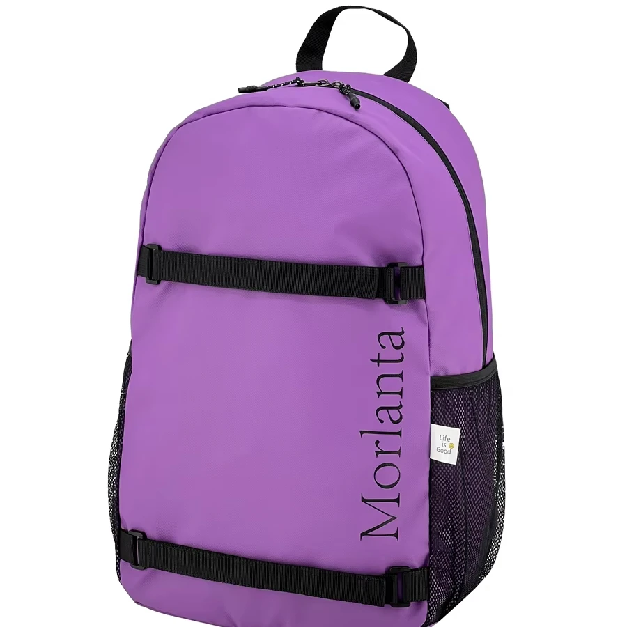 Haslor New Arrives School backpack Casual Travel Backpack with Skin Film Fabric/PU Printing Fashionable school bags