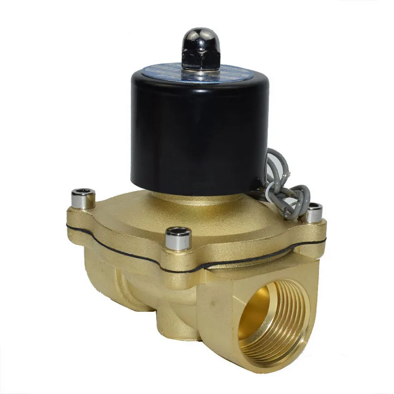 Воздушный газойль 12VDC 24VDC DN10-DN50 нормально закрытый электрический духовой электромагнитный клапан воды воздуха